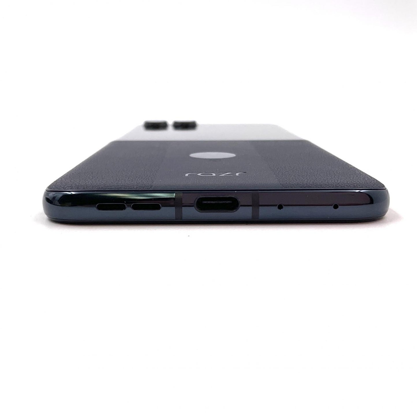 【全額返金保証】【最速発送】Motorola razr 50 ultra 256GB ミッドナイトブルー Softbank SIMフリー XT2451-5 白ロム 美品 動作確認済