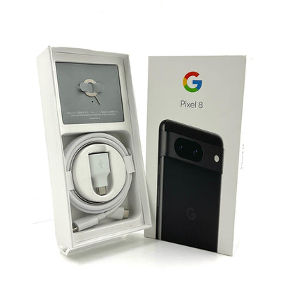 【全額返金保証】【最速発送】Google Pixel 8 256GB Obsidian (オブシディアン ) SIMフリー GZPF0 白ロム 動作確認済