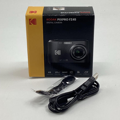 【全額返金保証】【最速発送】KODAK コンパクトデジタルカメラ PIXPRO FZ45 美品 動作確認済