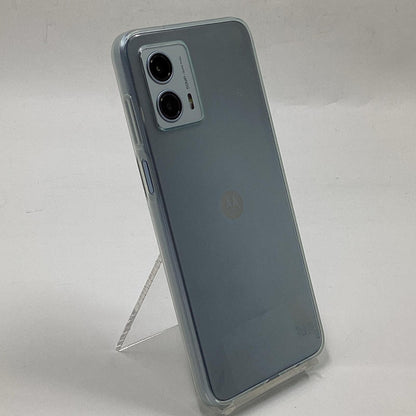 【全額返金保証】【最速発送】Motorola moto g 53ｙ　5Ｇ 128GB アークティックシルバー Softbank mosad2 白ロム 美品 動作確認済