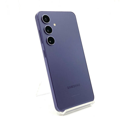 【全額返金保証】【最速発送】SAMSUNG Galaxy S24 256GB コバルトバイオレット au SIMフリー SM-S921Q 白ロム 超美品 動作確認済