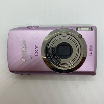 【全額返金保証】【最速発送】Canon コンパクトデジタルカメラ IXY 10S [ピンク] 動作確認済