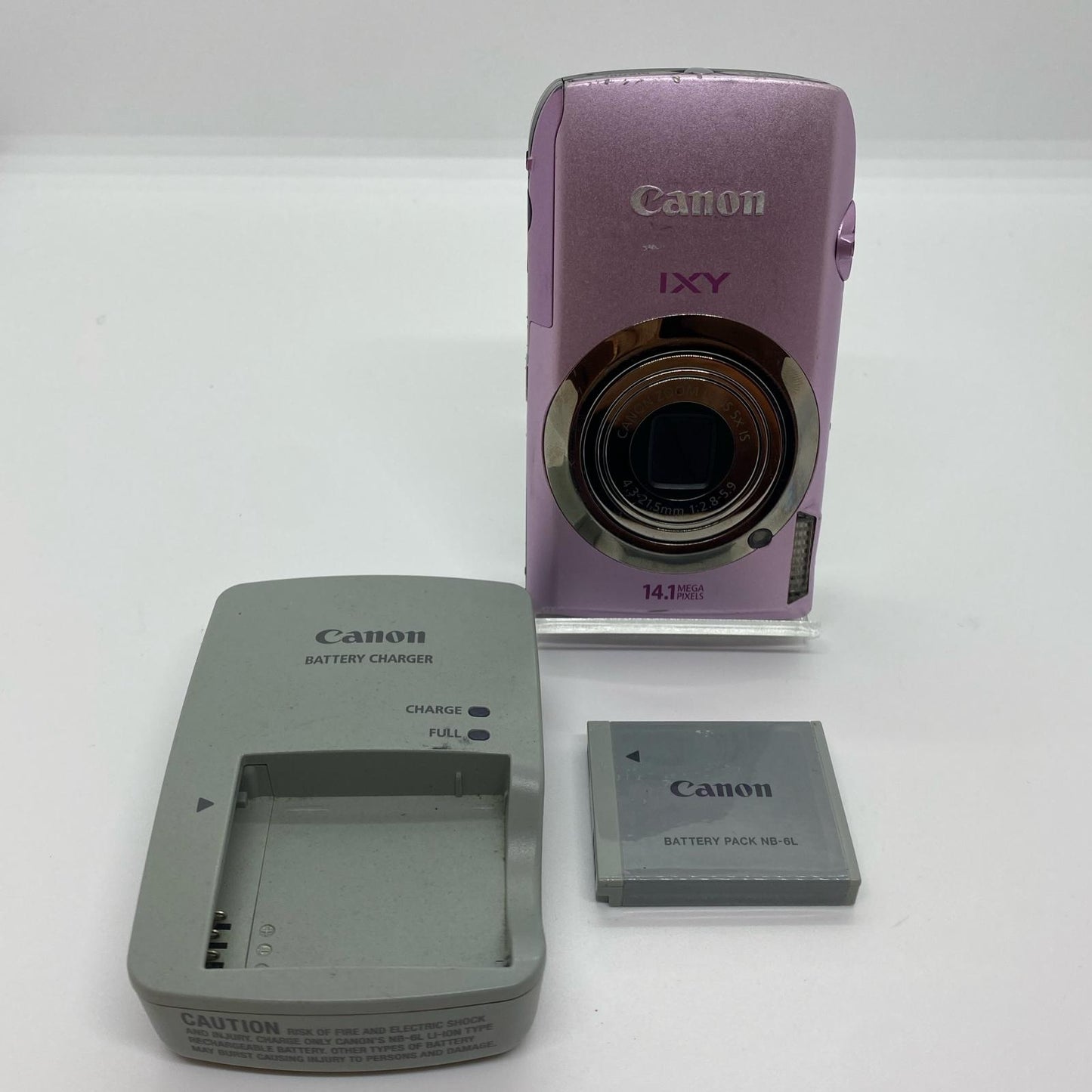 【全額返金保証】【最速発送】Canon コンパクトデジタルカメラ IXY 10S [ピンク] 動作確認済