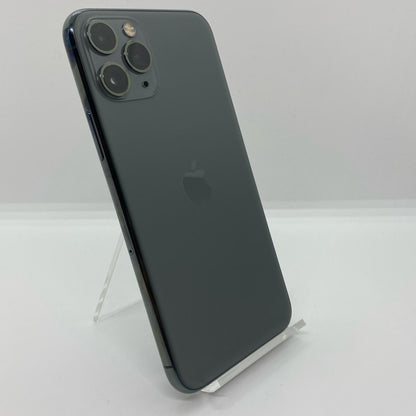 【全額返金保証】【最速発送】Apple iPhone iPhone 11 Pro 256GB ミッドナイトグリーン docomo 白ロム 動作確認済 83%