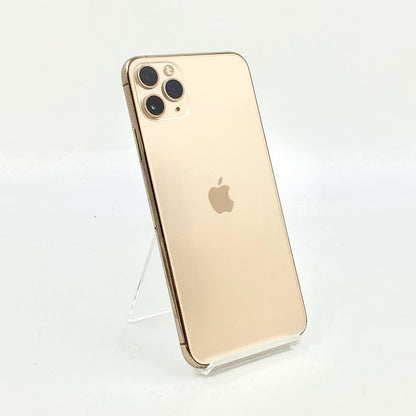 【全額返金保証】【最速発送】Apple iPhone iPhone 11 Pro Max 64GB ゴールド Softbank 白ロム 動作確認済 87%