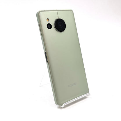 【全額返金保証】【最速発送】SHARP AQUOS sense8 128GB Pale Green（ペールグリーン） SIMフリー SHG11 白ロム 動作確認済
