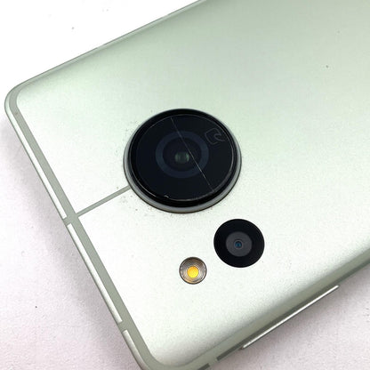 【全額返金保証】【最速発送】SHARP AQUOS sense8 128GB Pale Green（ペールグリーン） SIMフリー SHG11 白ロム 動作確認済