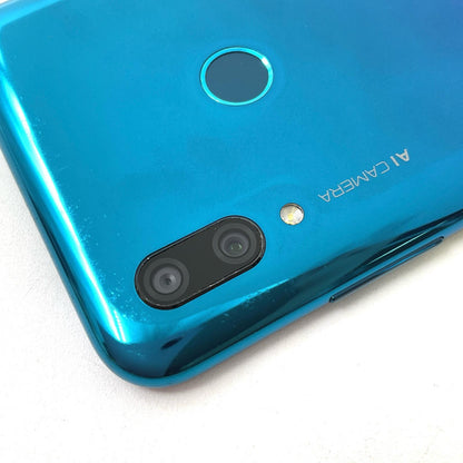 【全額返金保証】【最速発送】Huawei nova lite 3 32GB オーロラブルー SIMフリー POT-LX2J 白ロム 動作確認済