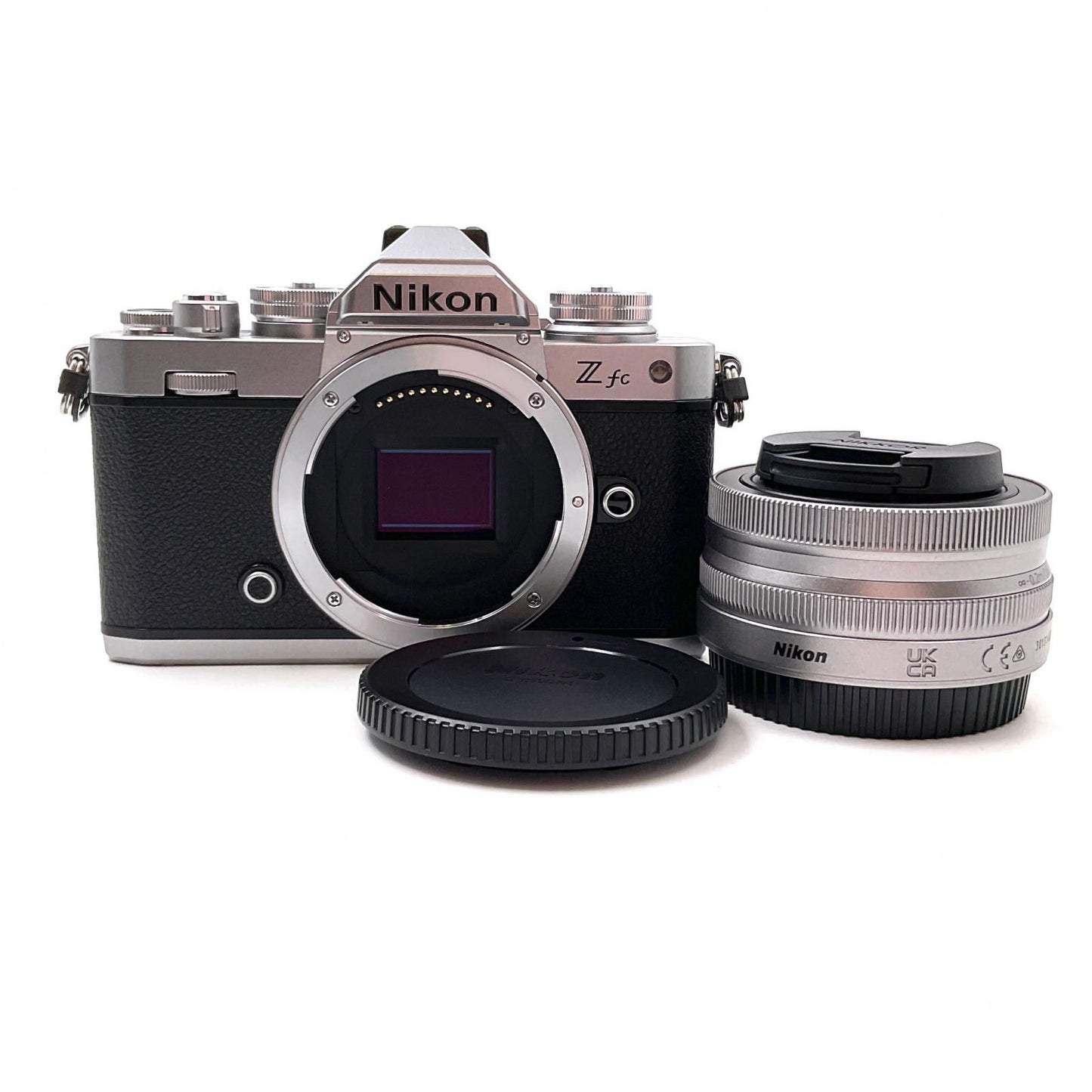 【全額返金保証】【最速発送】Nikon デジタル一眼 Z fc 16-50 VR レンズキット シルバー 超美品 動作確認済