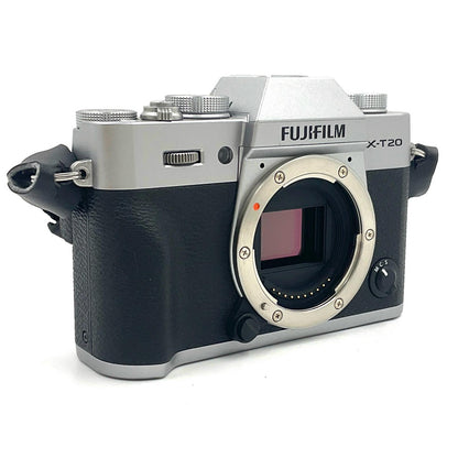 【全額返金保証】【最速発送】FUJIFILM デジタル一眼 X-T20 ボディ [シルバー] 超美品 動作確認済