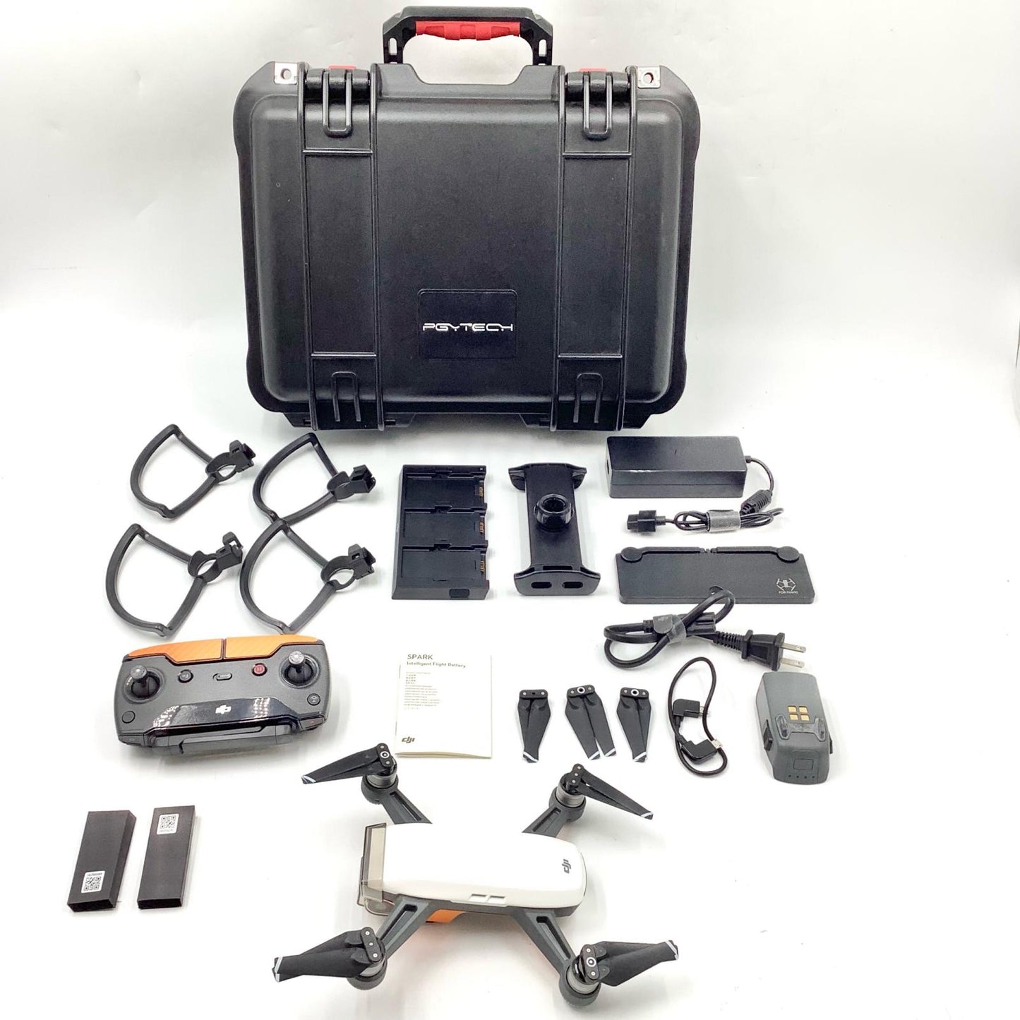 【全額返金保証】【最速発送】DJI Spark [アルペンホワイト] 美品 動作確認済
