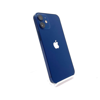 【全額返金保証】【最速発送】Apple iPhone iPhone 12 mini 128GB ブルー docomo SIMフリー 白ロム 動作確認済 72%