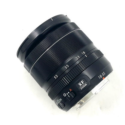 【全額返金保証】【最速発送】FUJIFILM フジノンレンズ XF18-55mmF2.8-4 R LM OIS 動作確認済