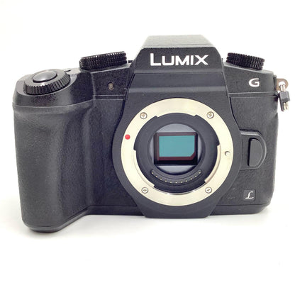 【全額返金保証】【最速発送】Panasonic デジタル一眼 LUMIX DMC-G8 ボディ ブラック 美品 動作確認済