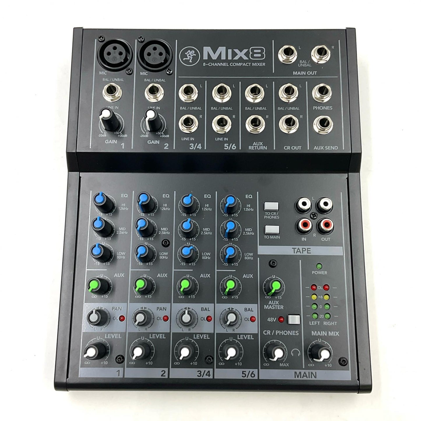 【全額返金保証】【最速発送】MACKIE MIX8 美品 動作確認済