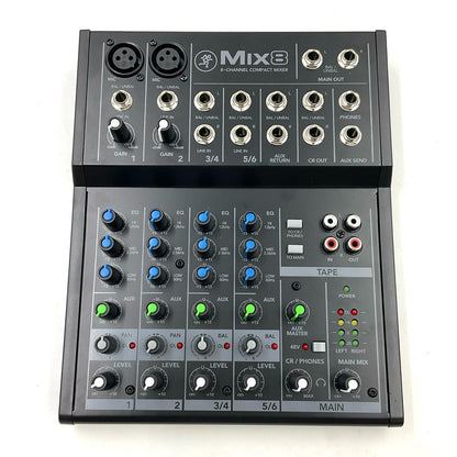 【全額返金保証】【最速発送】MACKIE MIX8 美品 動作確認済
