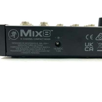 【全額返金保証】【最速発送】MACKIE MIX8 美品 動作確認済