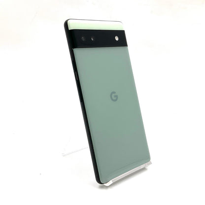 【全額返金保証】【最速発送】Google Pixel 6a 128GB セージ Softbank SIMフリー GB17L 白ロム 動作確認済