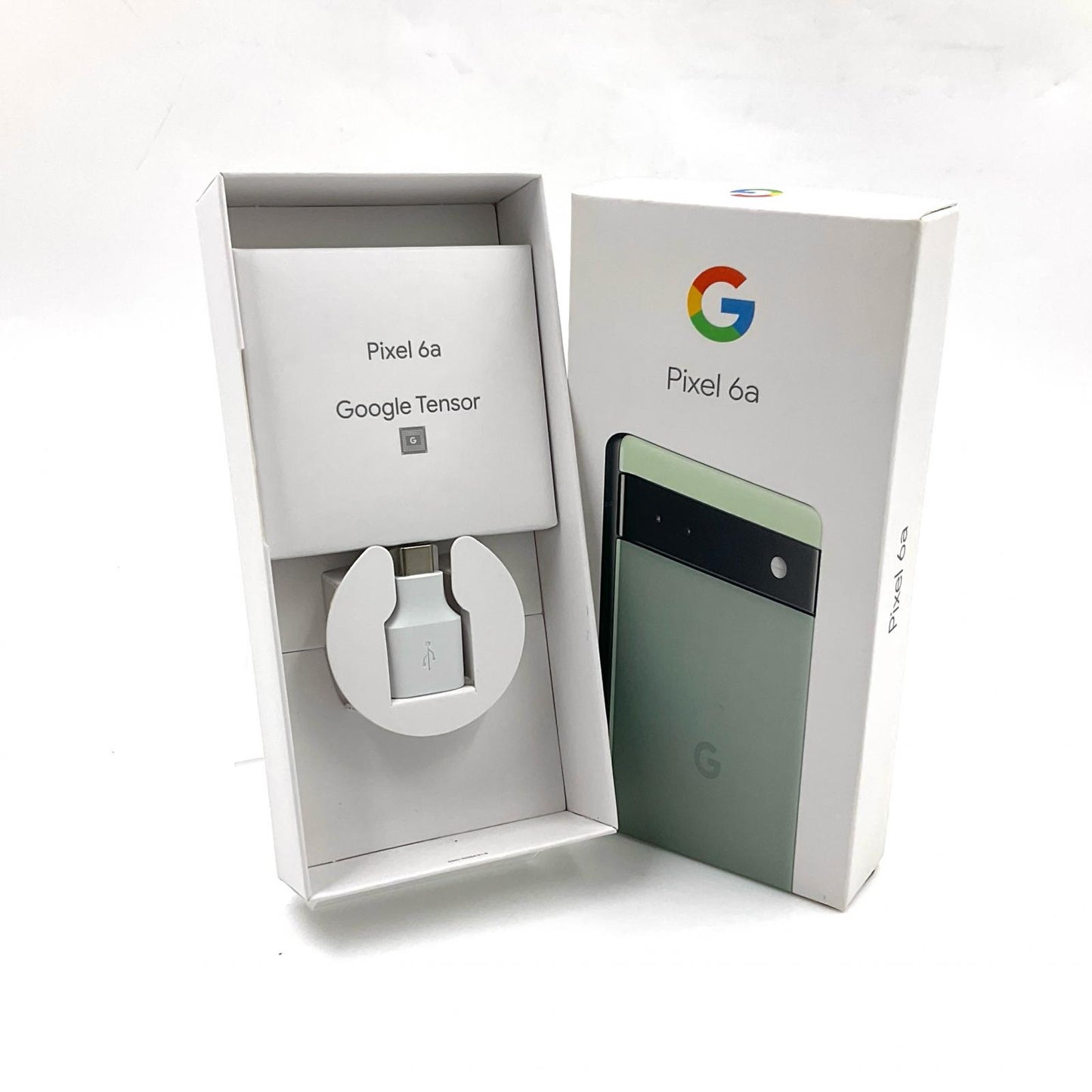 【全額返金保証】【最速発送】Google Pixel 6a 128GB セージ Softbank SIMフリー GB17L 白ロム 動作確認済