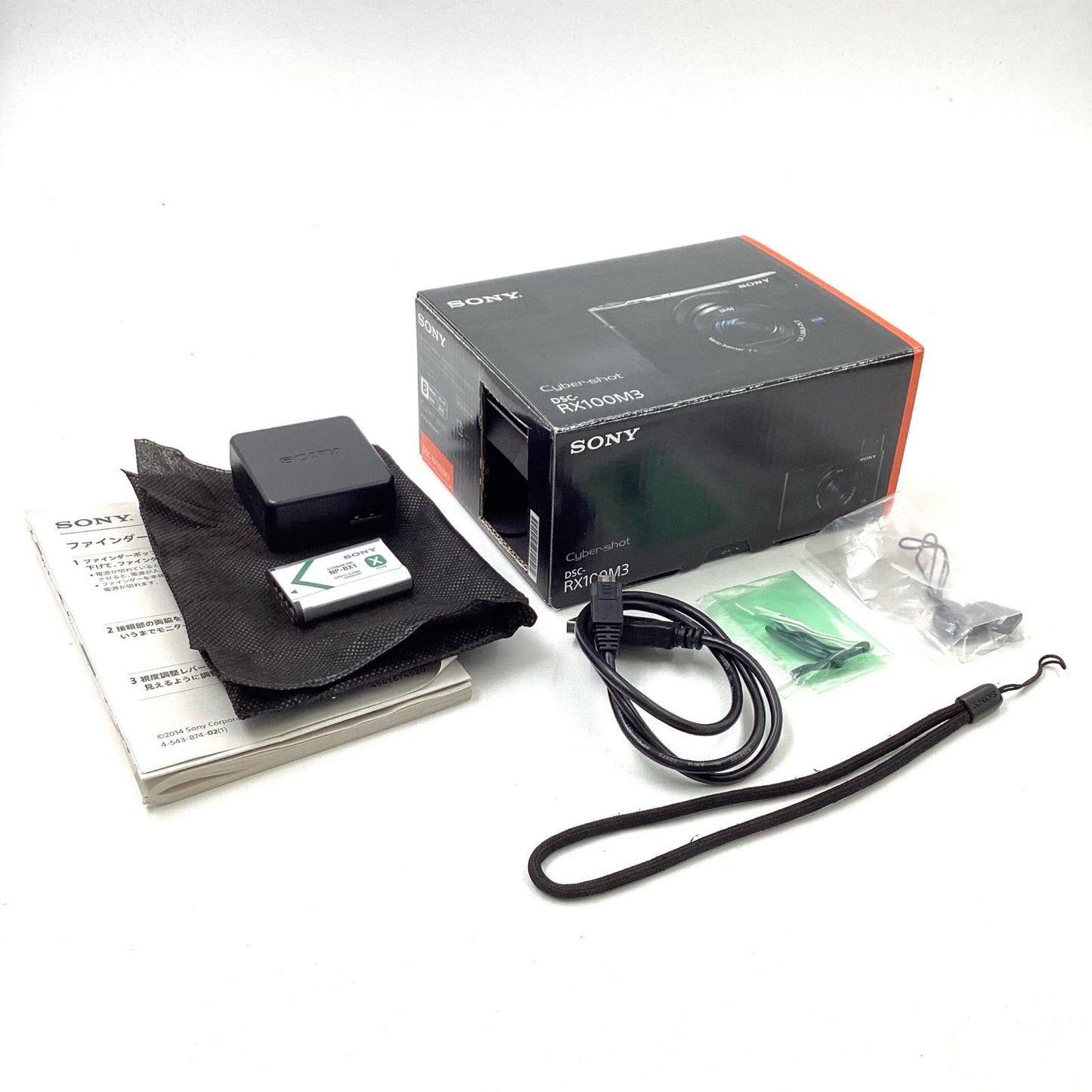 【全額返金保証】【最速発送】Sony コンパクトデジタルカメラ サイバーショット DSC-RX100M3 美品 動作確認済