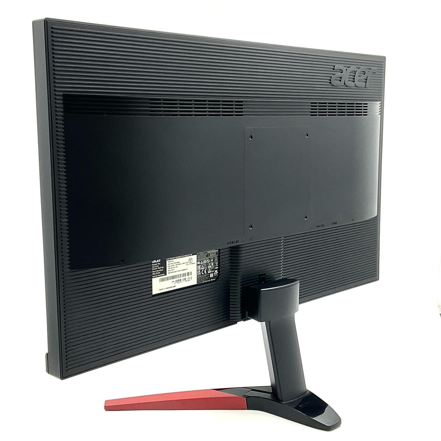 【全額返金保証】【最速発送】Acer KG251Q Jbmidpx KG251Q 24.5インチ 動作確認済