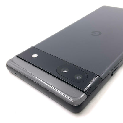 【全額返金保証】【最速発送】Google Pixel 6a 128GB チャコール au SIMフリー GA02998-JP 白ロム 動作確認済