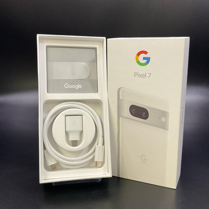 【全額返金保証】【最速発送】Google Pixel 7 128GB Snow au G03Z5 美品 動作確認済