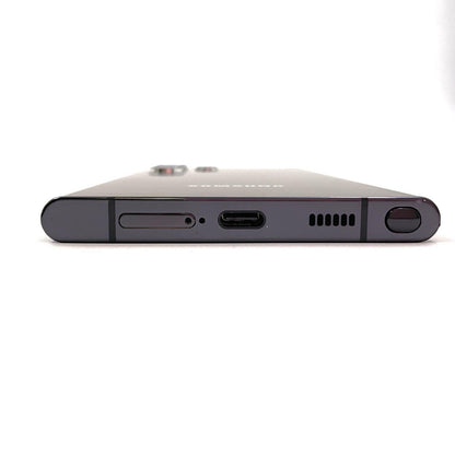 【全額返金保証】【最速発送】SAMSUNG Galaxy S22 Ultra 5G 256GB Black SIMフリー SM-S9080 白ロム 動作確認済