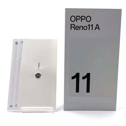 【最速発送】OPPO Reno 11 A 128GB ダークグリーン SIMフリー CPH2603 白ロム【難有】