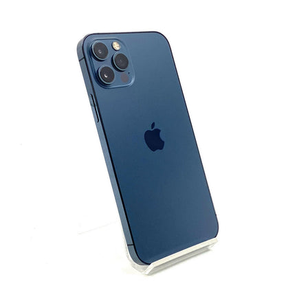 【全額返金保証】【最速発送】Apple iPhone iPhone 12 Pro 256GB パシフィックブルー Softbank SIMフリー 白ロム 美品 動作確認済 90.8%