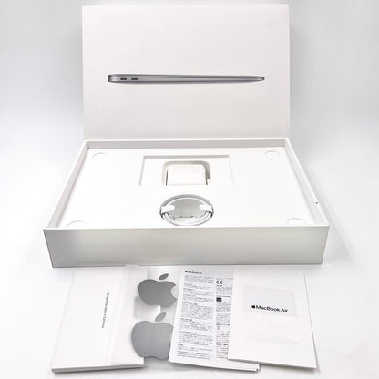 【全額返金保証】【最速発送】Apple MacBook Air 13インチ 2020 Apple M1 8GB SSD 256GB スペースグレイ 95% 美品 動作確認済