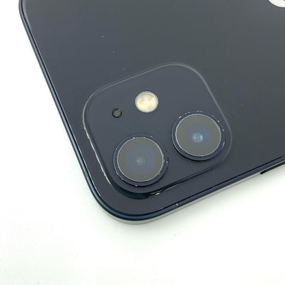 【全額返金保証】【最速発送】Apple iPhone iPhone 12 64GB ブラック au 白ロム 動作確認済 79%