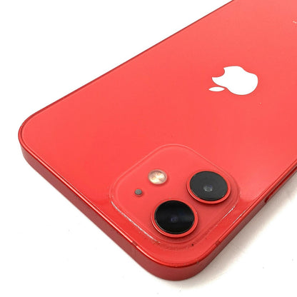 【全額返金保証】【最速発送】Apple iPhone iPhone 12 128GB (PRODUCT)RED SIMフリー 動作確認済 80%