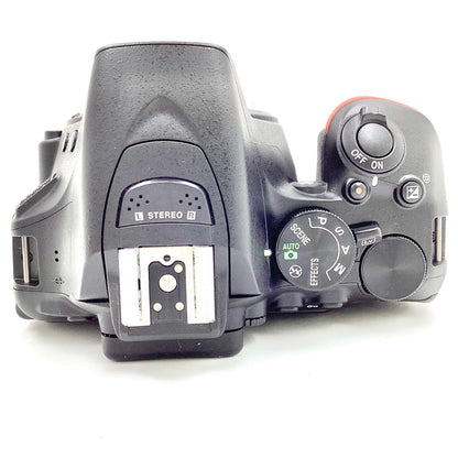 【全額返金保証】【最速発送】Nikon デジタル一眼 D5500 ボディ ブラック 美品 動作確認済