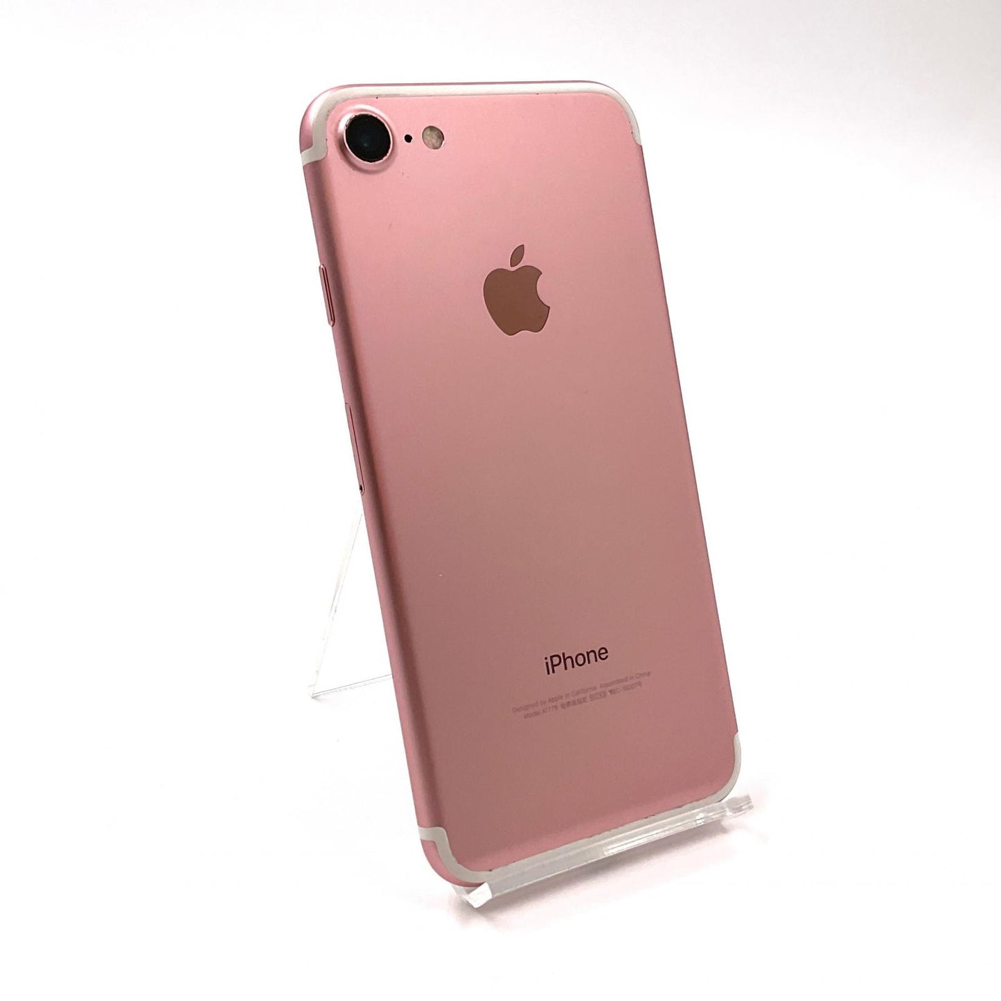 【全額返金保証】【最速発送】Apple iPhone iPhone 7 32GB ローズゴールド au 白ロム 動作確認済 83%