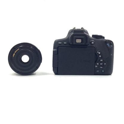 【全額返金保証】【最速発送】Canon デジタル一眼 EOS Kiss X8i EF-S18-55 IS STM レンズキット ブラック 美品 動作確認済