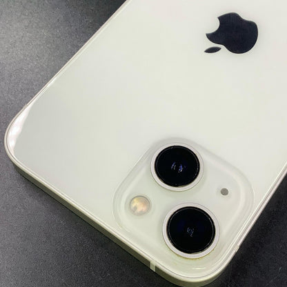 【全額返金保証】【最速発送】Apple iPhone iPhone 13 128GB スターライト SIMフリー 白ロム 動作確認済 91%