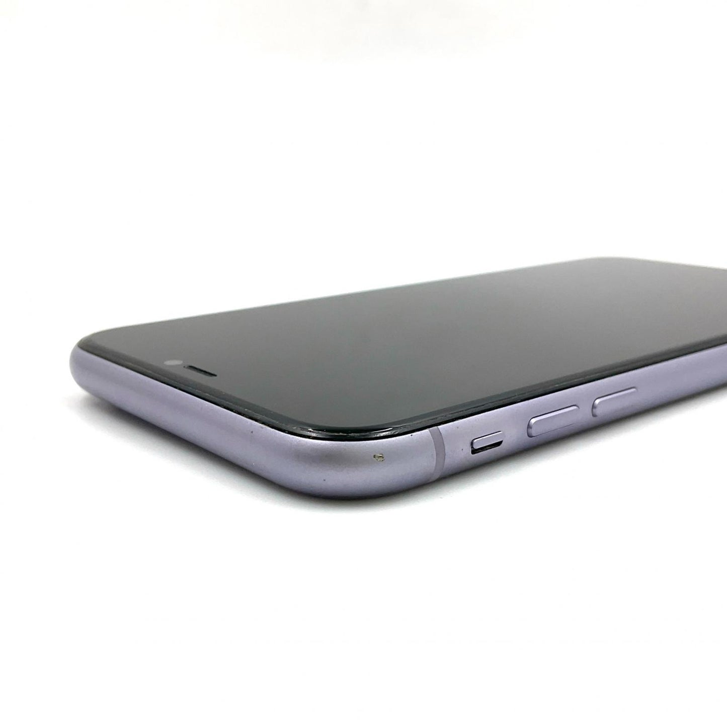 【最速発送】Apple iPhone iPhone 11 64GB パープル Softbank SIMフリー 白ロム【難有】 85%