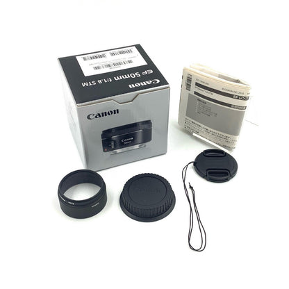 【全額返金保証】【最速発送】Canon EF50mm F1.8 STM 美品 動作確認済
