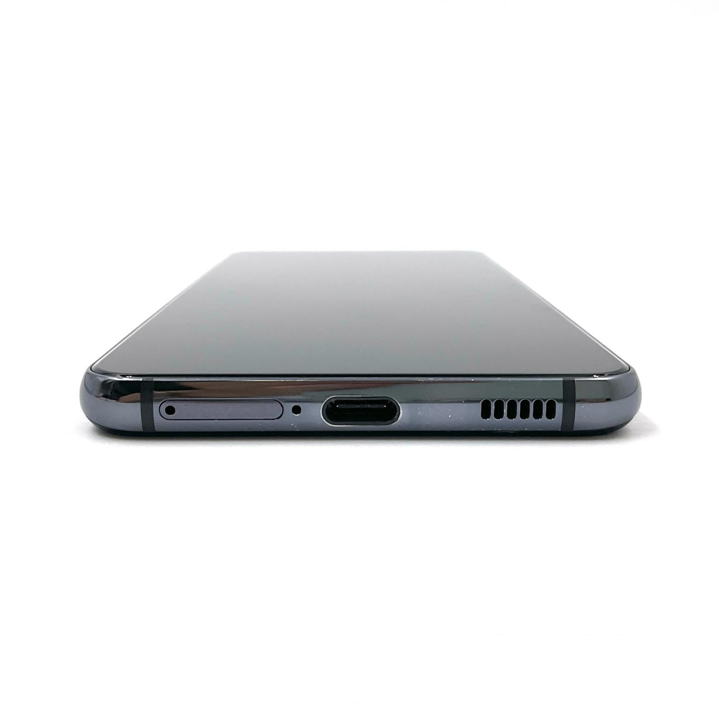 【最速発送】SAMSUNG Galaxy S21 5G 256GB ファントム グレー au SCG09 白ロム【難有】