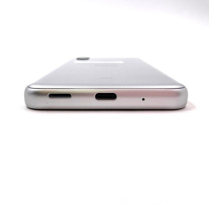 【全額返金保証】【最速発送】SHARP BASIO active 64GB シルバー SIMフリー SHG09 白ロム 美品 動作確認済