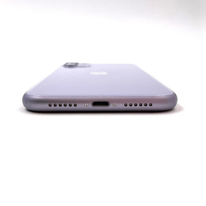 【全額返金保証】【最速発送】Apple iPhone iPhone 11 128GB パープル docomo SIMフリー 白ロム 動作確認済 87%