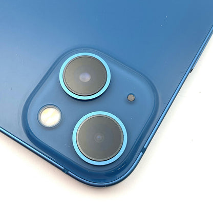 【全額返金保証】【最速発送】Apple iPhone iPhone 13 128GB ブルー SIMフリー 白ロム 美品 動作確認済 87%