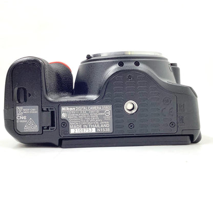 【全額返金保証】【最速発送】Nikon デジタル一眼 D5600 ボディ ブラック 動作確認済