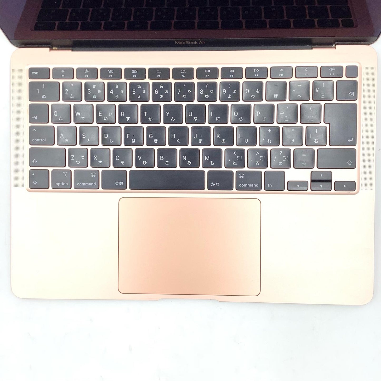 【全額返金保証】【最速発送】Apple MacBook Air 13インチ 2020 1.1GHz クアッドコアIntel Core i5 8GB SSD 512GB ゴールド 81.9% 動作確認済