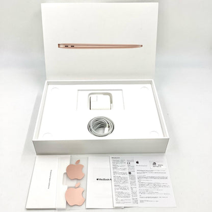 【全額返金保証】【最速発送】Apple MacBook Air 13インチ 2020 1.1GHz クアッドコアIntel Core i5 8GB SSD 512GB ゴールド 81.9% 動作確認済
