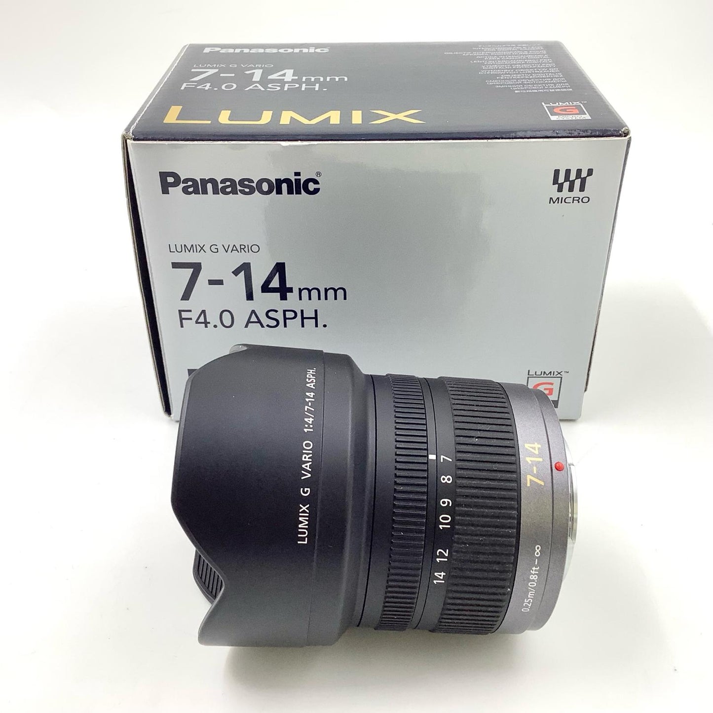 【全額返金保証】【最速発送】Panasonic LUMIX G VARIO 7-14mm/F4.0 ASPH. H-F007014 美品 動作確認済