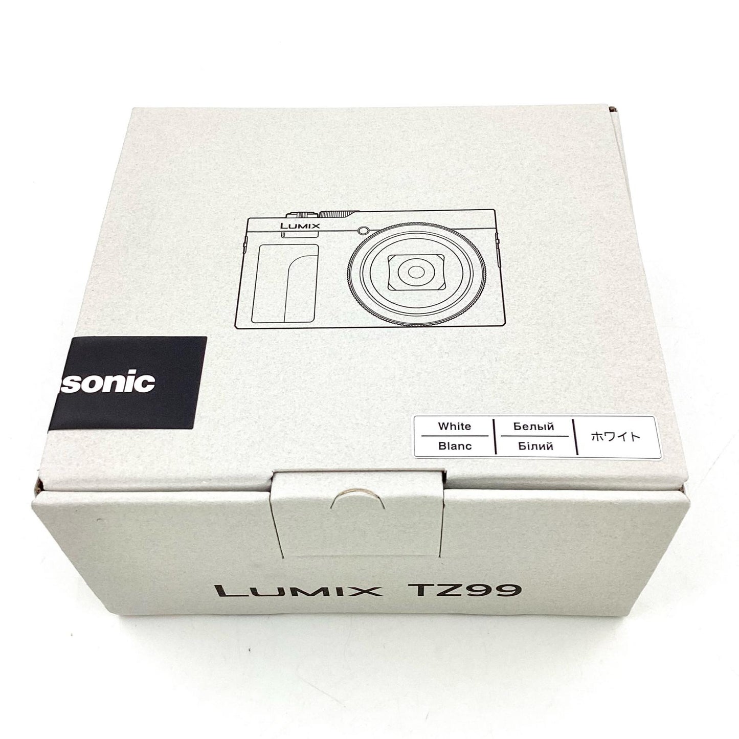 【全額返金保証】【最速発送】Panasonic コンパクトデジタルカメラ LUMIX DC-TZ99-W [ホワイト] 新品未開封 即納OK