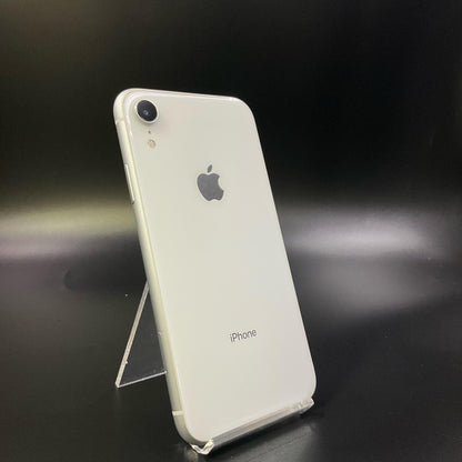 【全額返金保証】【最速発送】Apple iPhone iPhone XR 64GB ホワイト Softbank 白ロム 動作確認済 83%