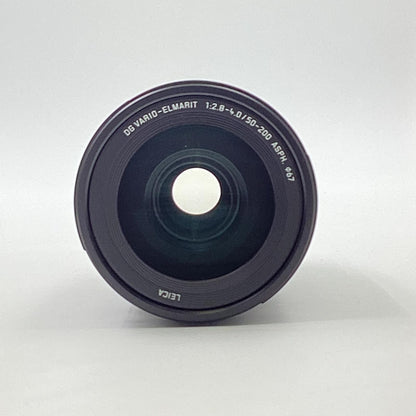 【全額返金保証】【最速発送】Panasonic LEICA DG VARIO-ELMARIT 50-200mm/F2.8-4.0 ASPH./POWER O.I.S. H-ES50200 超美品 動作確認済